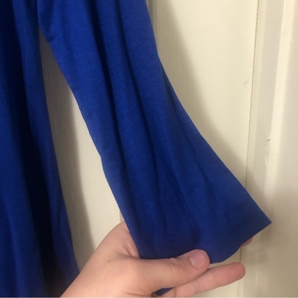 NWT Belldini Royal Blue Tunic Style Top Shirt Size Medium - Picture 6 of 11